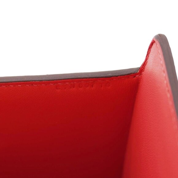 Hermes  Cinhetic Boxy Leather Top Handle Shoulder Bag Pink - Picture 11 of 13